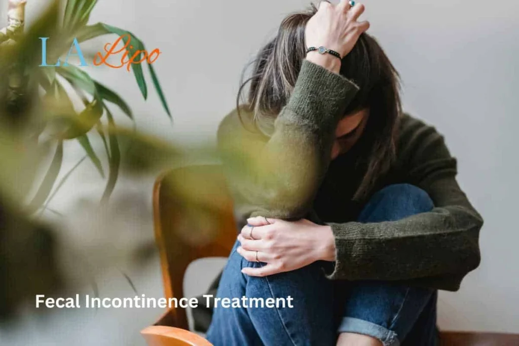 woman worried about fecal incontinence diet Berkhamsted