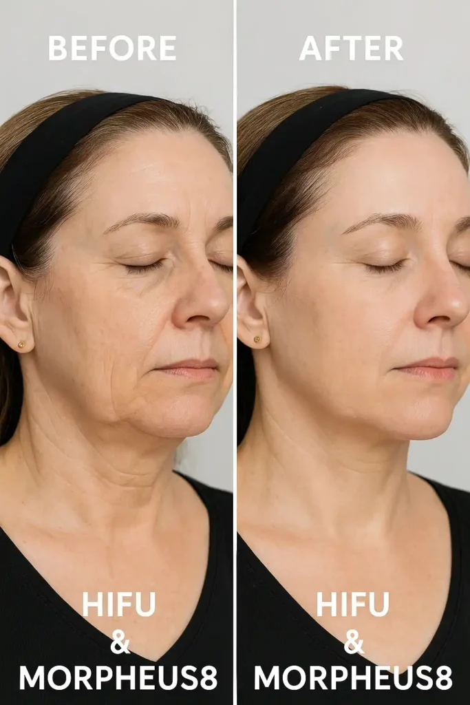 HIFU & Morpheus8 treatment results Berkhamsted - book in today!
