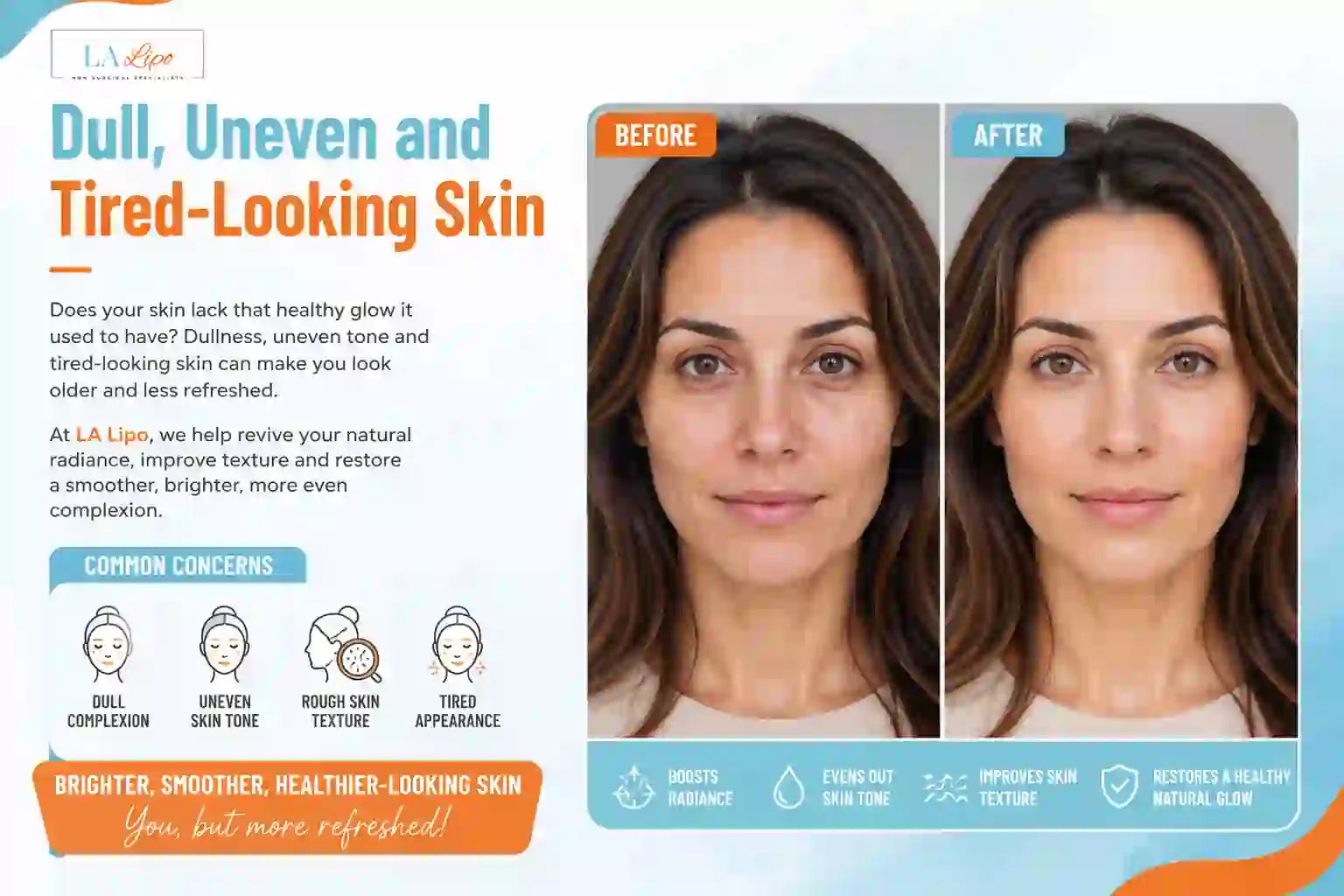 Sign #5: Dull, Uneven and Tired-Looking Skin Berkhamsted